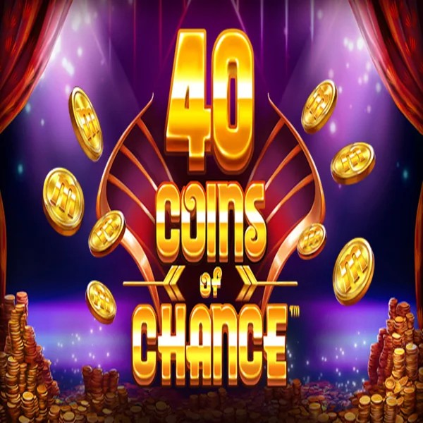 Official Slots logo: 40 Coins of Chance by SYNOT Games at BetOnRed Casino