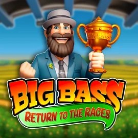 Big Bass Return to the Races by Pragmatic Play, showcased at bet-on-red-casino.gr – game logo