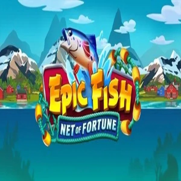Slots logo of Epic Fish Net of Fortune from Quickspin at BetOnRed Casino