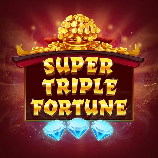 Super Triple Fortune logo by Greentube at BetOnRed Casino